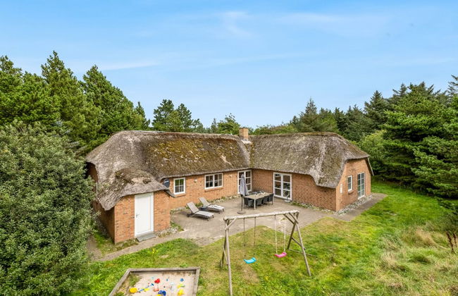 Casa de 6 quartos em Ulfborg com piscina privada e terraço - Foto 1