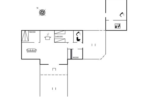 Foto 2 - Casa de 3 quartos em Sydals com terraço e sauna