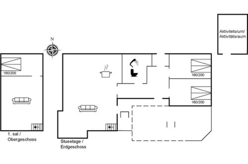 Foto 19 - Haus mit 3 Schlafzimmern in Harrerenden mit terrasse