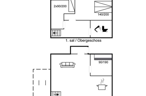 Foto 2 - Apartamento de 3 quartos em Rømø com piscina e terraço