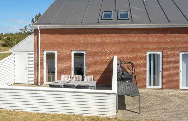 Apartamento de 3 quartos em Rømø com piscina e terraço - Foto 13