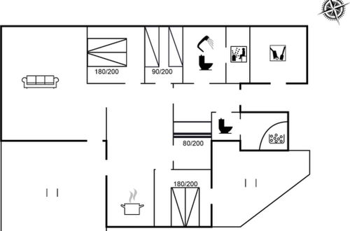 Photo 27 - 4 bedroom House in Saltum with terrace and sauna