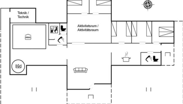 Haus mit 5 Schlafzimmern in Væggerløse mit privater pool und terrasse - Foto 2