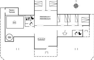 Photo 2 - Maison de 5 chambres à Væggerløse avec piscine privée et terrasse