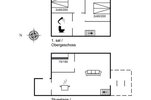 Photo 2 - Appartement de 3 chambres à Rømø avec piscine et terrasse