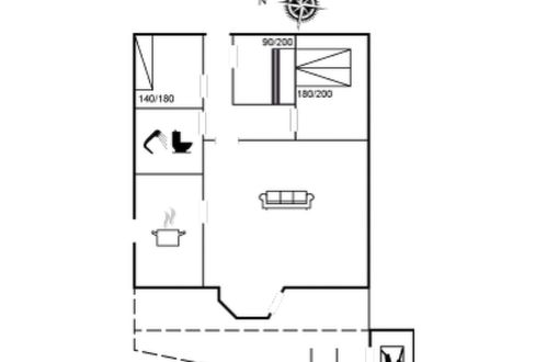 Foto 30 - Casa con 3 camere da letto a Rømø con terrazza