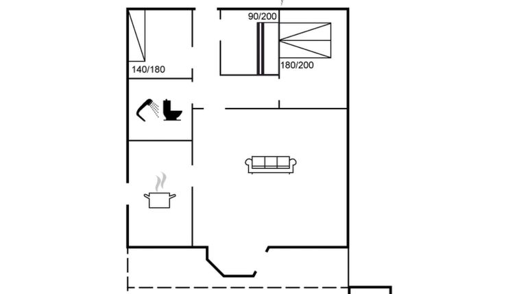 Foto 1 - Casa con 3 camere da letto a Rømø con terrazza
