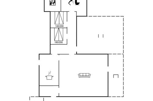 Foto 2 - Casa de 2 quartos em Rømø com sauna