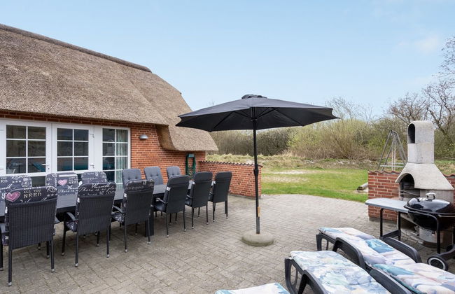 Casa de 6 quartos em Rømø com piscina privada e terraço - Foto 19