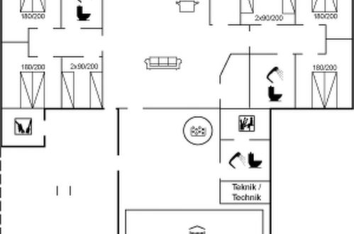 Foto 32 - Casa de 6 habitaciones en Rømø con piscina privada y terraza