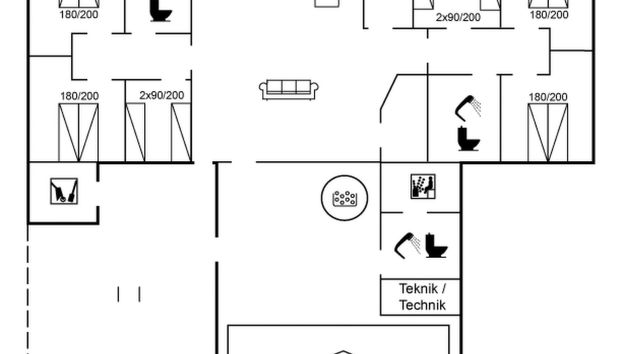 Maison de 6 chambres à Rømø avec piscine privée et terrasse - Photo 2
