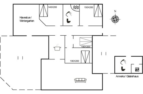 Photo 14 - 4 bedroom House in Blokhus with terrace and sauna