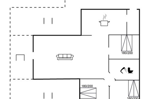Foto 2 - Casa de 3 quartos em Rømø com terraço