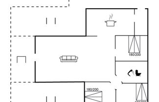 Foto 2 - Casa de 3 quartos em Rømø com terraço