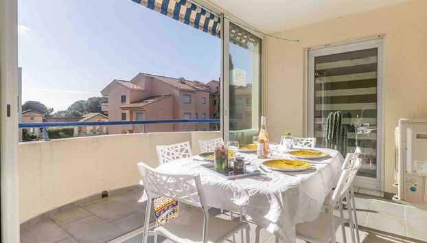 Apartment mit 3 Schlafzimmern in Saint-Raphaël mit schwimmbad und terrasse - Foto 2