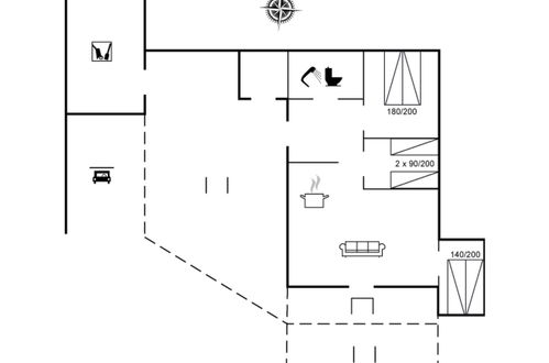 Foto 19 - Casa de 3 quartos em Saltum com terraço e banheira de hidromassagem