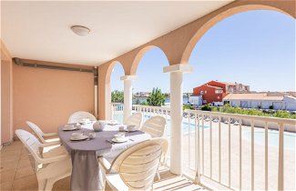 Photo 1 - 2 bedroom Apartment in Le Barcarès with swimming pool and sea view