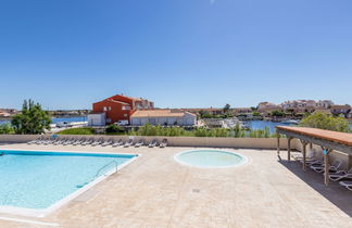 Photo 2 - 2 bedroom Apartment in Le Barcarès with swimming pool and sea view