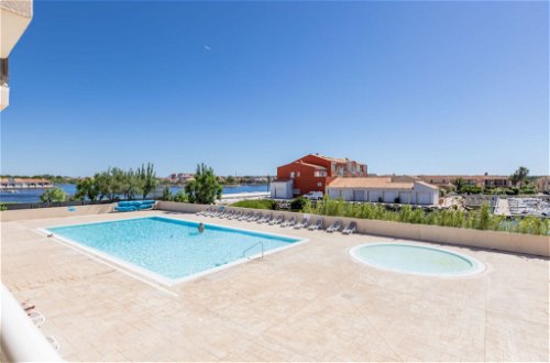Foto 20 - Appartamento con 2 camere da letto a Le Barcarès con piscina e vista mare