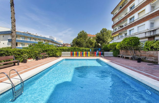 Apartment mit 1 Schlafzimmer in Lloret de Mar mit schwimmbad und garten - Foto 1