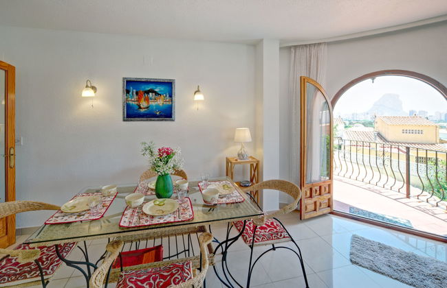 Apartamento de 3 quartos em Calp com piscina e jardim - Foto 8