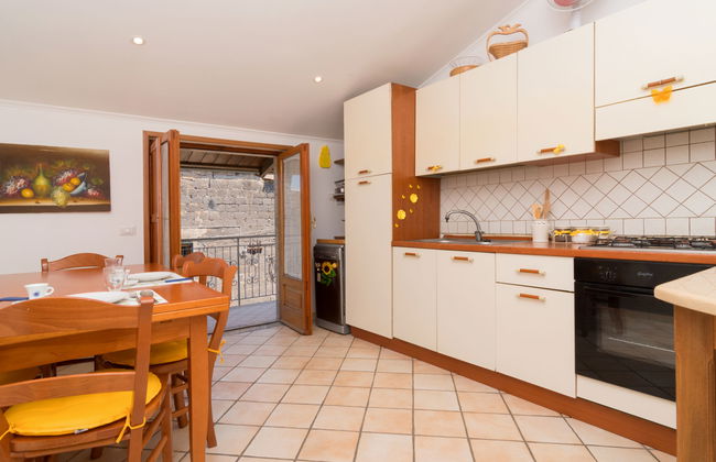 Apartamento de 1 quarto em Massa Lubrense com jardim e terraço - Foto 3