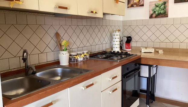 Apartamento de 1 quarto em Massa Lubrense com jardim e terraço - Foto 5