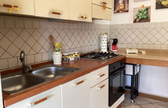 Apartamento de 1 quarto em Massa Lubrense com jardim e terraço - Foto 5