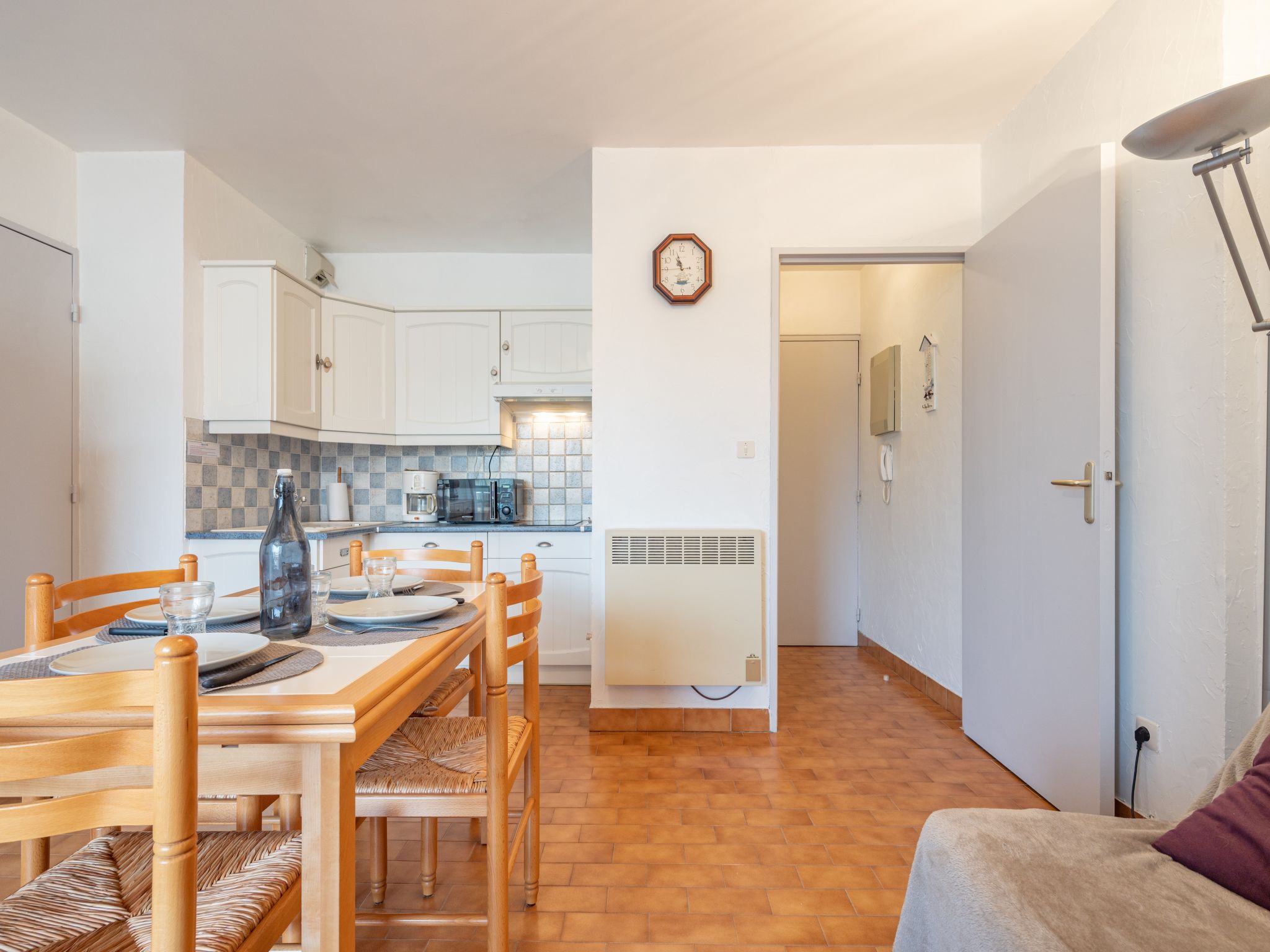 Foto 9 - Apartamento de 1 habitación en Canet-en-Roussillon con terraza y vistas al mar