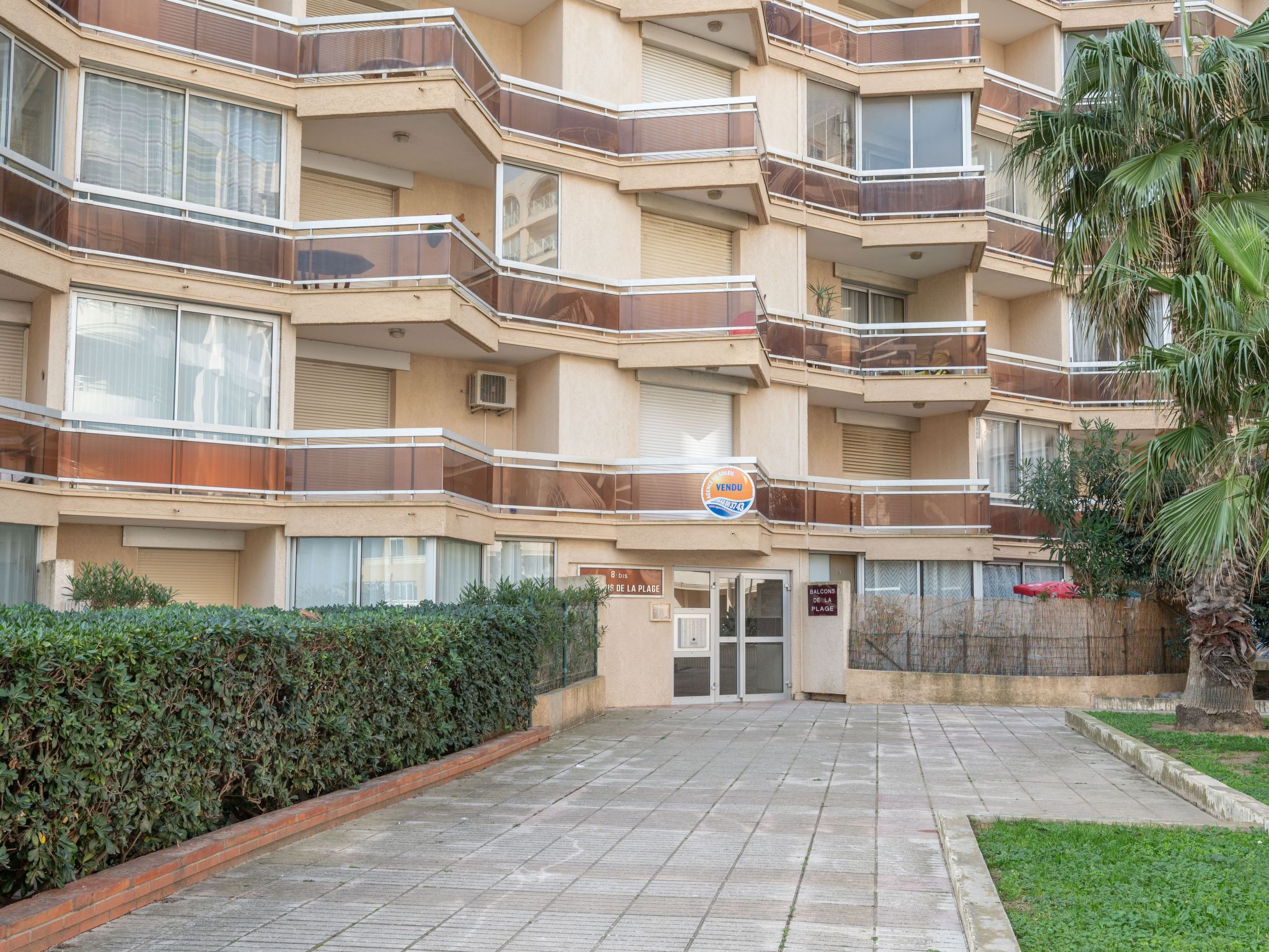 Foto 20 - Apartamento de 1 habitación en Canet-en-Roussillon con terraza