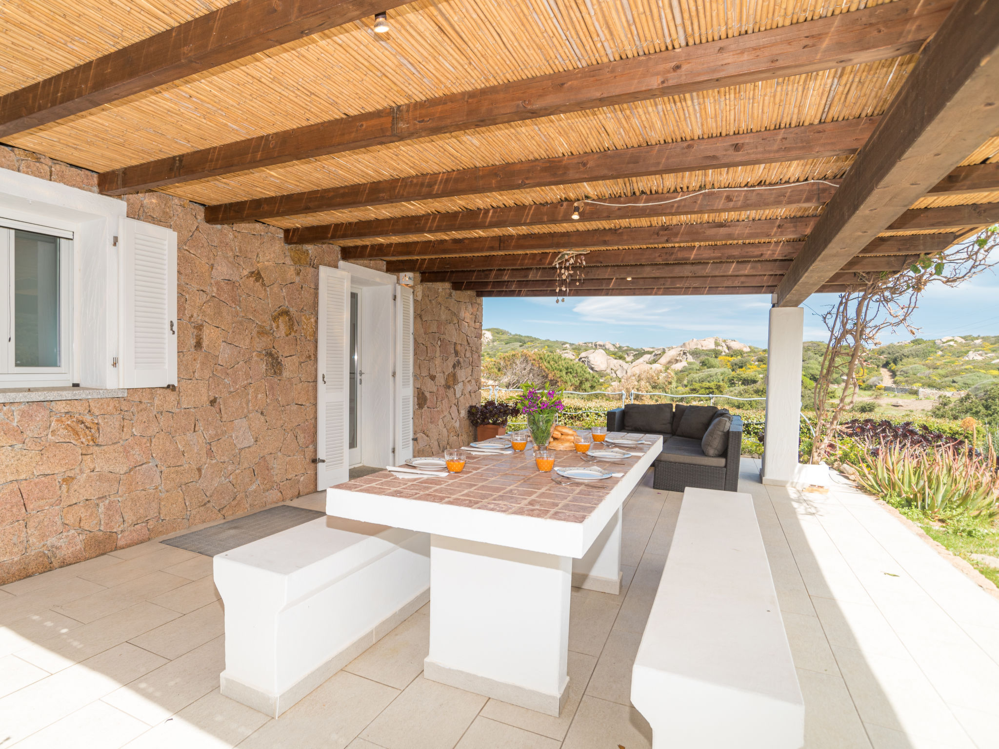 Foto 1 - Casa de 3 habitaciones en Santa Teresa Gallura con piscina privada y vistas al mar