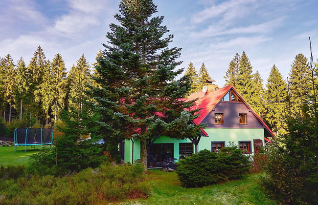 Casa de 6 quartos em Smržovka com piscina privada e jardim - Foto 47