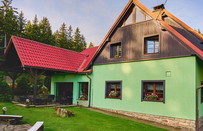 Casa de 6 quartos em Smržovka com piscina privada e jardim - Foto 38