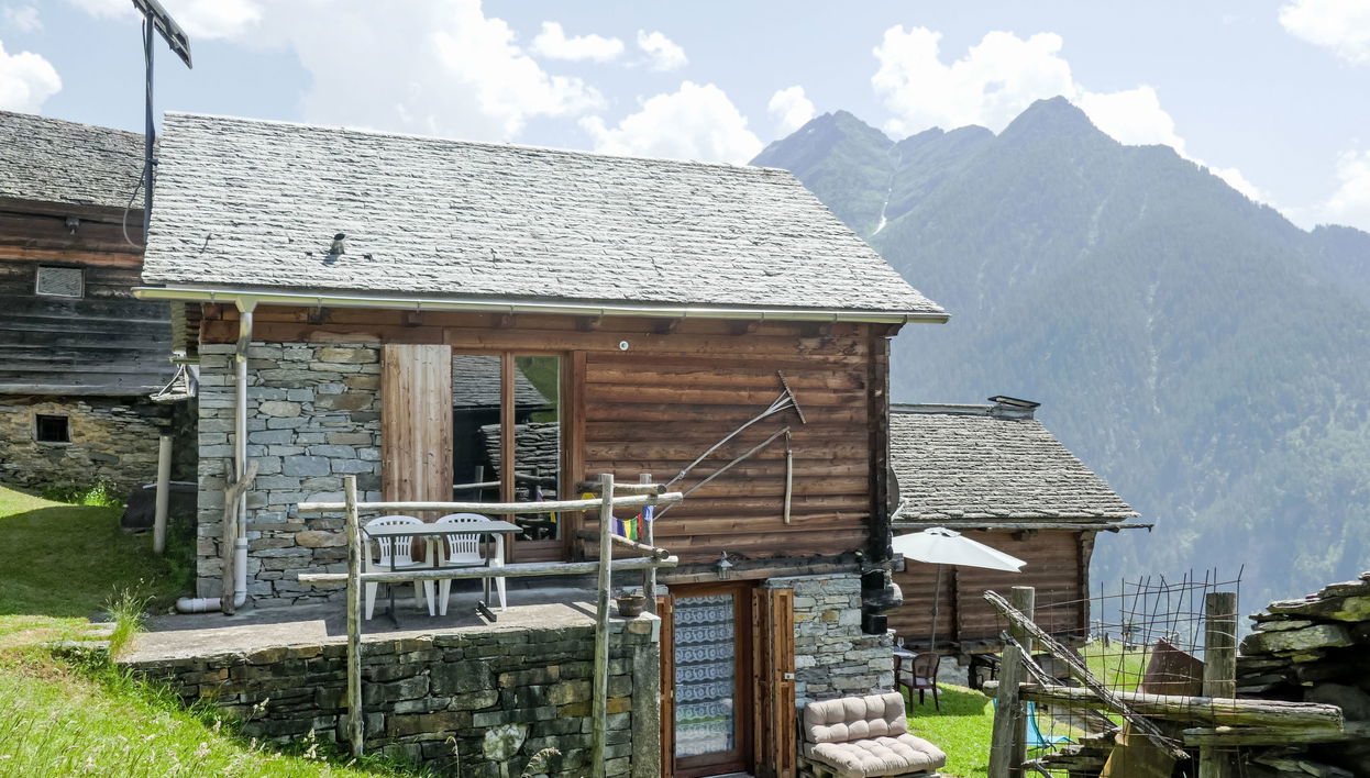 Haus mit 1 Schlafzimmer in Serravalle mit garten und terrasse - Foto 1