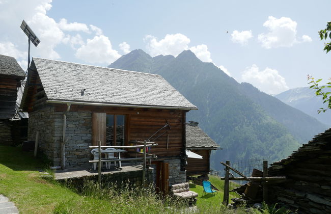 Casa de 1 quarto em Serravalle com jardim e terraço - Foto 6