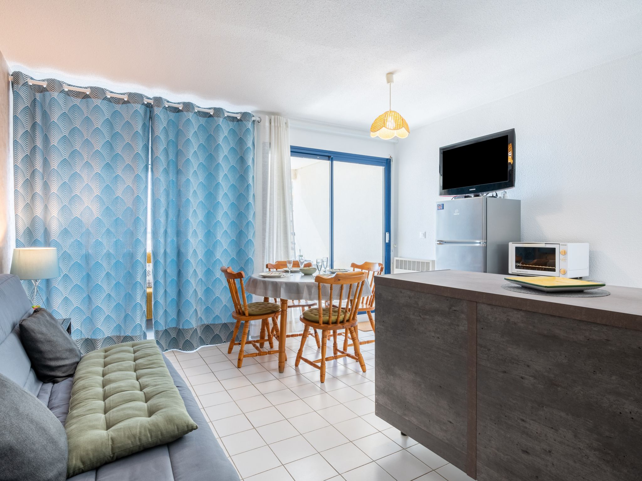 Foto 7 - Apartamento de 1 habitación en Canet-en-Roussillon con vistas al mar