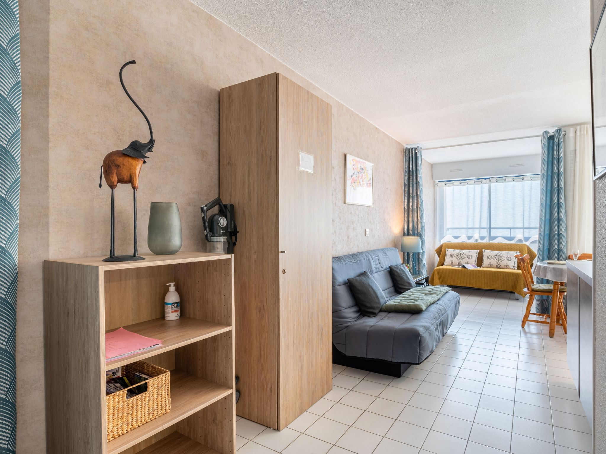 Foto 19 - Apartamento de 1 habitación en Canet-en-Roussillon con vistas al mar
