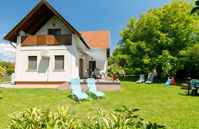 Apartamento de 2 quartos em Balatonakali com jardim e terraço - Foto 20