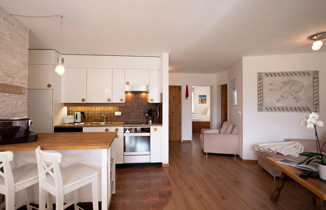 Apartamento de 2 quartos em Pontresina com jardim e sauna - Foto 13