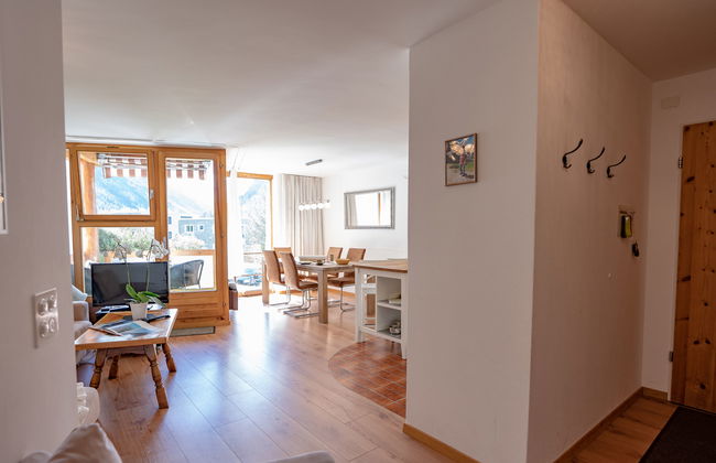 Apartamento de 2 quartos em Pontresina com jardim e sauna - Foto 6