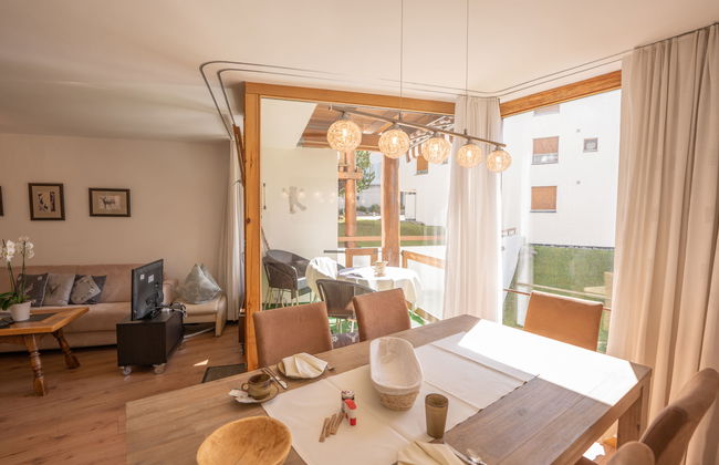 Apartamento de 2 quartos em Pontresina com jardim e sauna - Foto 11