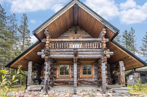 Foto 1 - Casa de 2 quartos em Kittilä com sauna e vista para a montanha