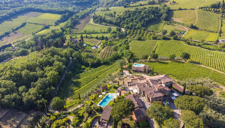 Foto 1 - Casa con 12 camere da letto a Greve in Chianti con piscina privata e giardino