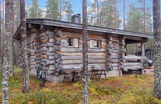 Foto 2 - Casa de 2 habitaciones en Kuusamo con sauna y vistas a la montaña