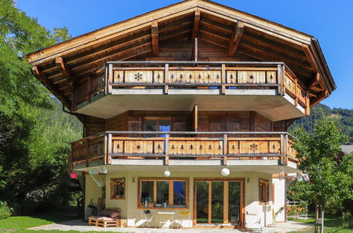 Photo 1 - Appartement de 3 chambres à Ollon avec bain à remous et vues sur la montagne