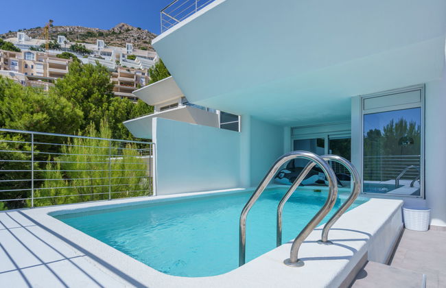 Casa de 6 quartos em Altea com piscina privada e jardim - Foto 26