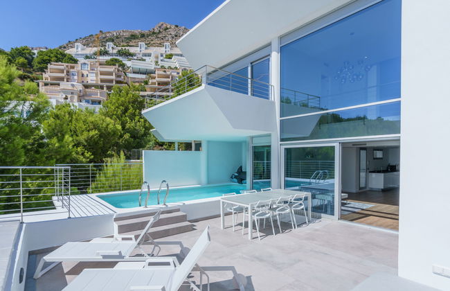Casa de 6 quartos em Altea com piscina privada e jardim - Foto 1