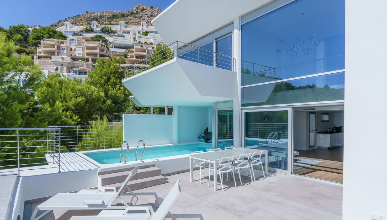 Casa de 6 quartos em Altea com piscina privada e jardim - Foto 1