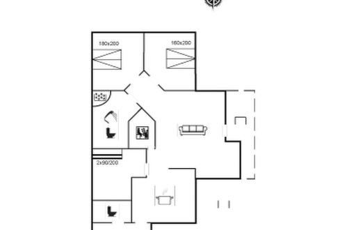 Foto 25 - Casa de 3 habitaciones en Nørre Nebel con terraza y sauna