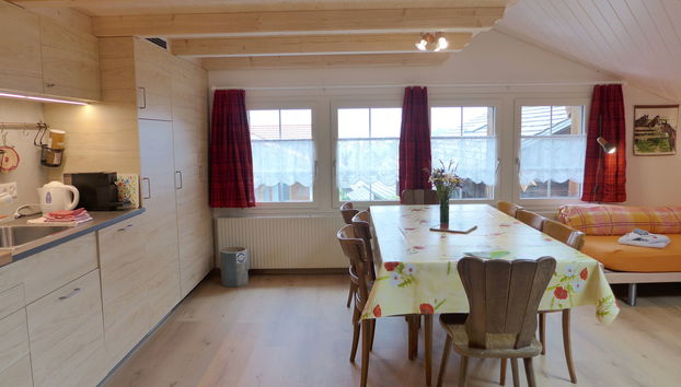 Apartment mit 3 Schlafzimmern in Brienzwiler mit terrasse - Foto 3